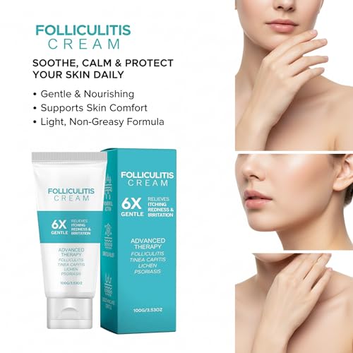 VitaCresta Folliculitis Cream 3.53oz - Cooling Herbal Relief