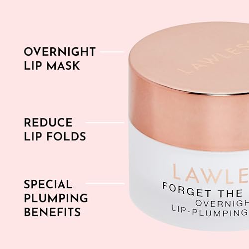 LAWLESS Forget the Filler Overnight Lip Mask 0.28 oz