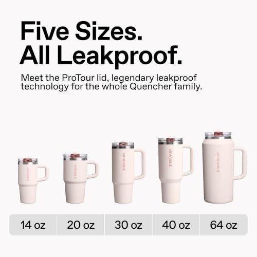 STANLEY Quencher ProTour 40 oz Tumbler with Flip Straw - Leakproof & Insulated