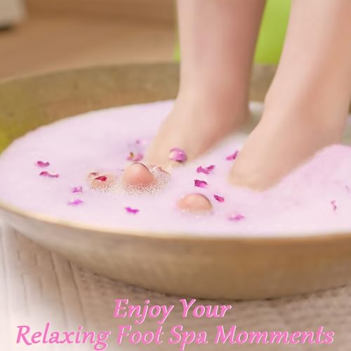 Lanwexy Organic Tea Tree Oil Foot Bath Bombs - 16 Pack Foot Soak Kit