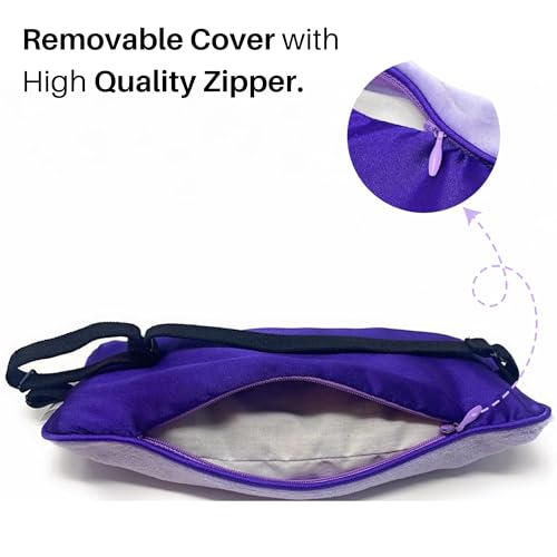 Lavender Weighted Eye Pillow for Sleep & Meditation