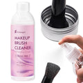 Makeup Brush Cleaner, Easily Remove Stubborn Makeup, Dirt & Impurities from Makeup Brushes, Rinse-Free & Quick Drying & Vegan & Cruelty-Free(250ml/8.45 fl oz)