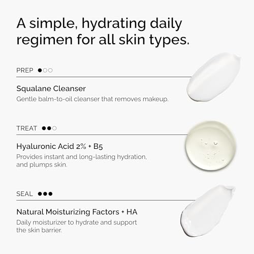 The Ordinary Daily Skincare Set - Cleanser, Serum & Moisturizer