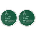 Tea Tree Shaping Cream, Hair Styling Cream, Long-Lasting Hold, Matte Finish, For All Hair Types
