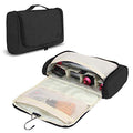 Teamoy Travel Storage Bag Compatible with Dyson Airwrap Styler, Portable Travel Organizer for Airwrap Styler and Attachments, Black