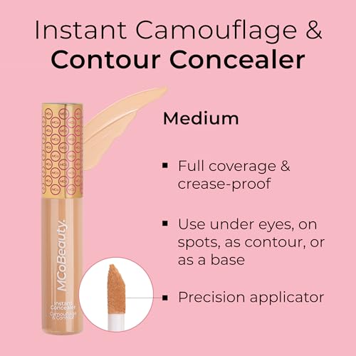 MCoBeauty Instant Full Coverage Concealer – Medium