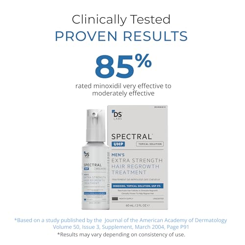 DS Labs Spectral.UHP 5% Minoxidil Hair Serum for Thinning Hair - 60ml