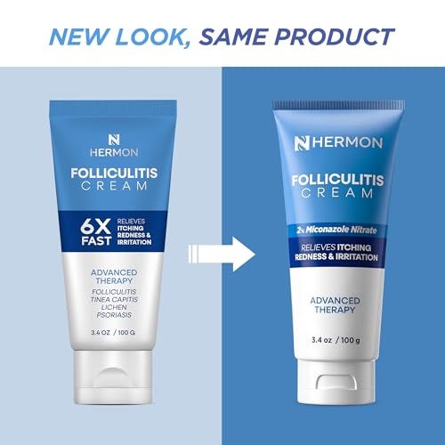 Hermon Folliculitis Cream 100g | Scalp, Face & Body