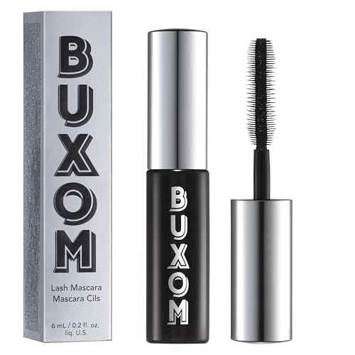 BUXOM Lash Volumizing Mascara, Up to 3X More Volume, Voluminous & Lengthening Mascara for Lash Lift, Cruelty-Free, Black