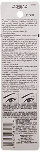 L'Oreal Paris Voluminous Superstar Liquid Eyeliner Pen, Black