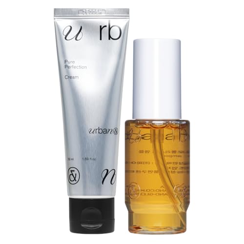 Urbanand Nourishing & Barrier Care Duo: Propolis.T Ampoule & Pure Perfection Cream, Vegan, Korean Skin Care Set