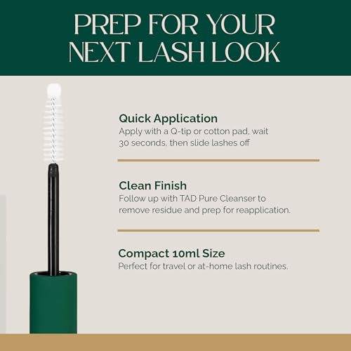TAD Beauty Til Next Time Lash Remover - 10ml for DIY Lashes