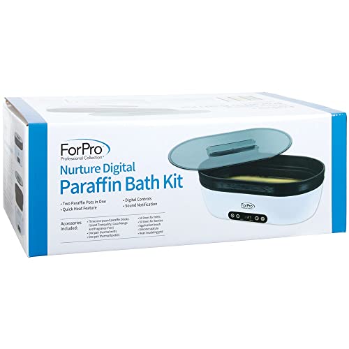 ForPro Digital Paraffin Bath Kit for Hands & Feet with Wax & Mitts
