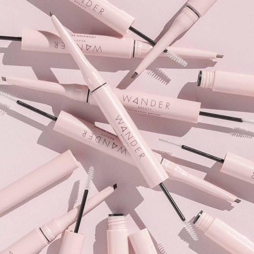 Wander Beauty Brow Pencil & Gel Duo - Taupe 2-in-1