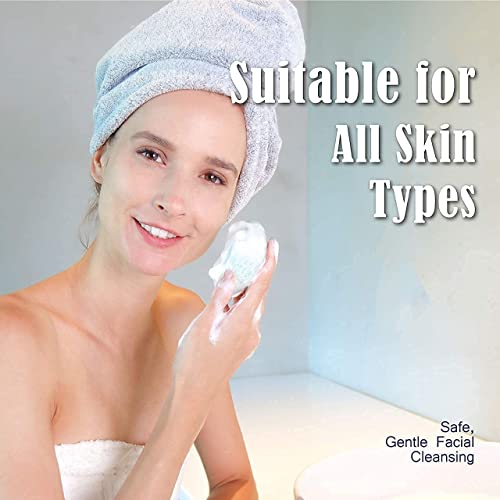 myHomeBody Natural Konjac Facial Sponges - Charcoal & Aloe