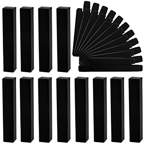 TOPZEA 118 Pack Lip Gloss Packaging Boxes, Kraft Paper Empty Lipgloss Packaging Cases Bulk Black Wrapping Box for Essential Oil, Mascara Tube, Perfume Sample, Small Business