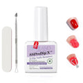 SAVILAND Gentle Dip Powder Remover Kit with Scraper & File (0.5 fl oz)