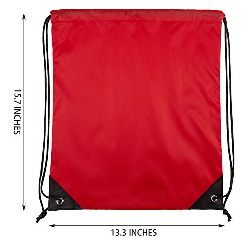 Vorspack 20 Pcs Multicolor Drawstring Bags - DIY Party & Gym Use
