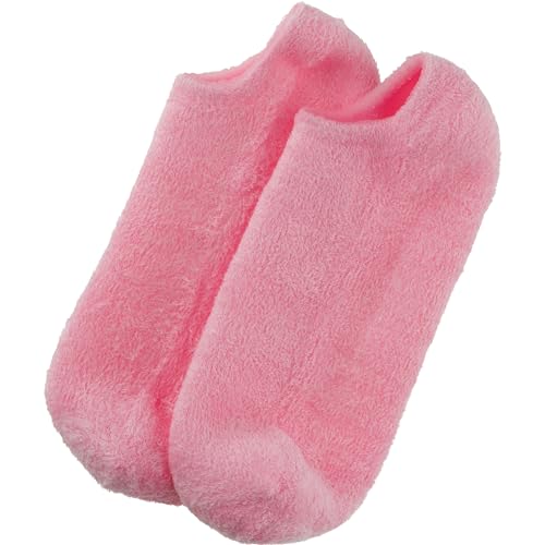 Barefoot Scientist Sleep On It Overnight Moisturizing Gel Socks, Nourish Your Feet, Sip Back & Relax, Pink and Champagne, 2 Pack