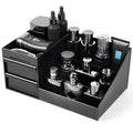 Cologne Organizer for Men with Drawers | Bathroom Perfume Storage