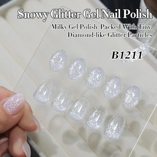 Double Rhythm Glitter Gel Polish 15ml - UV/LED Nail Art