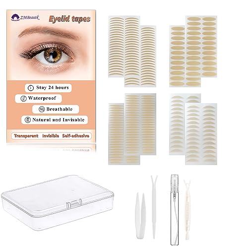 ZMBeautk 1728Pcs Double Eyelid Tape Kit for Natural Eye Lift & Crease Enhancement