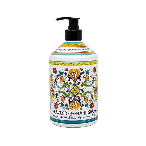 Perugia Italian Hand Soap 8-Pack - Lavender, Orange, Lemon & Thyme