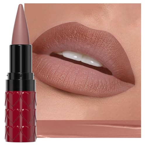 Nude Lip Liner & Lipstick Combo Set - Long Lasting Waterproof