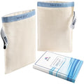 MATTEE - Kessa Glove - 2 Packs of Exfoliating Mitt - Self-Tan Remover - Ensures Smooth and Soft Skin, Helps Avoid Keratosis Pilaris, Ingrown Hair and Cellulite -%100 Viscose Fiber - Medium