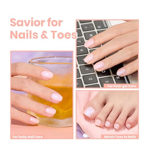 Beetles Mermaid Tears Nail Polish - Nude Glossy Nail Lacquer & Concealer