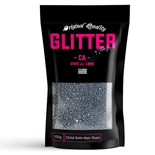 Gunmetal Silver Gray Ultra Fine Glitter 100g / 3.5oz Premium Glitter