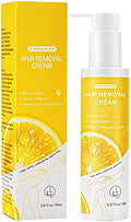 Sonobom Lemon Scent Hair Removal Cream for Sensitive Skin, Painless, 5.07 Fl oz