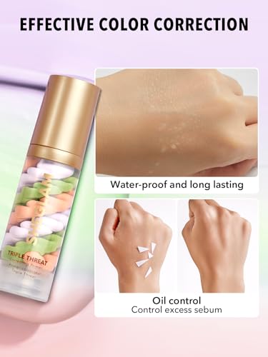 SHEGLAM Triple Threat Correcting Primer - 3-in-1 Pore Minimizer