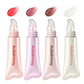 Aubelnmay Hydrating Lip Gloss Set - 4 Shades, Glass Finish Lip Jelly