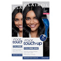 Clairol Root Touch-Up by Nice'n Easy Permanent Hair Dye, 2 Black Hair Color, Pack of 2