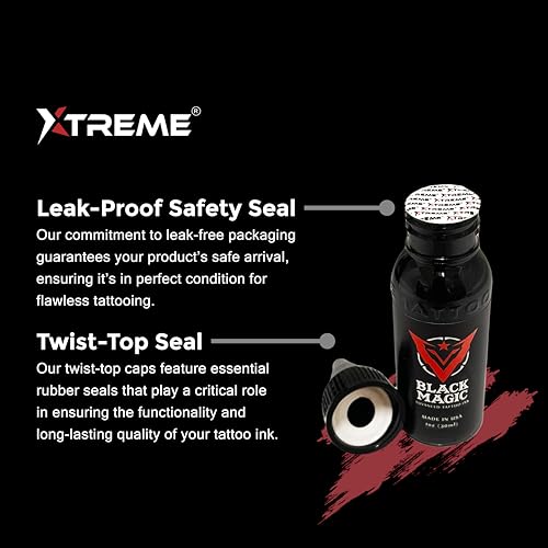 Xtreme Shading Solution, Achieve Seamless Transitions and Stunning Shading Effects with Our Versatile Tattoo Ink Enhancer, Elevate Tattoo Artistry (4 oz)