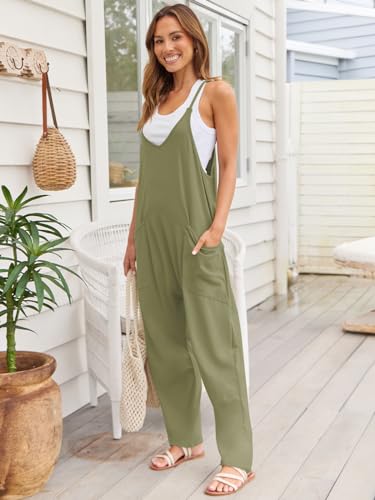 AUTOMET Jumpsuits for Women Casual Summer Outfits Rompers Comfy Y2k Loose Baggy Trendy Overalls Jumpers Fashion Clothes 2024