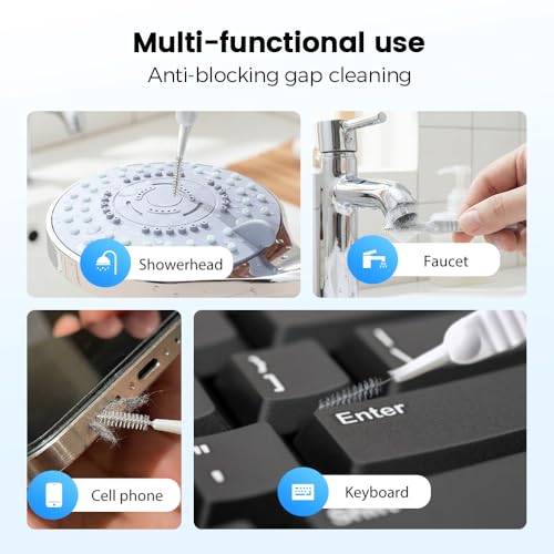 10-Pack Shower Head Cleaning Brush - Anti-Clogging Tool