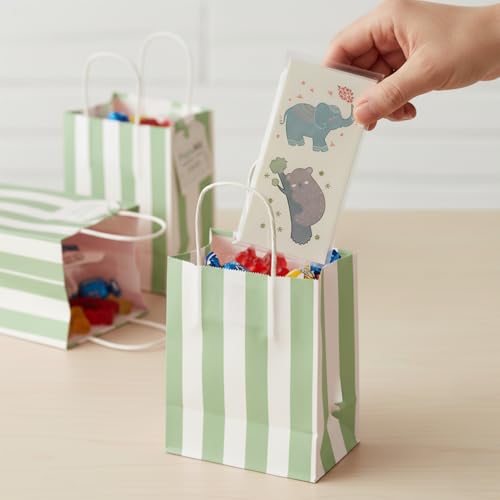 PapaKit 36 Pc Zoo Animals Temporary Tattoo Set - 18 Individually Wrapped Sheets | Jungle Safari Party Favors, Birthday Goodie Bag Fillers, School Rewards