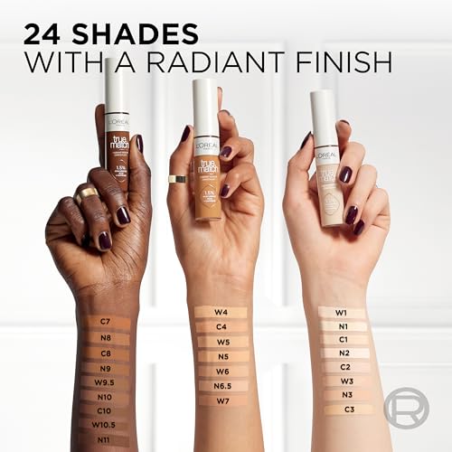 L'Oreal True Match Radiant Serum Concealer, N3 0.33oz