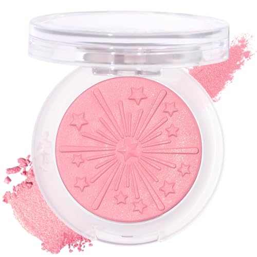 UCANBE Baked Blush Palette - Peach Glow, Long-Lasting Silky Powder