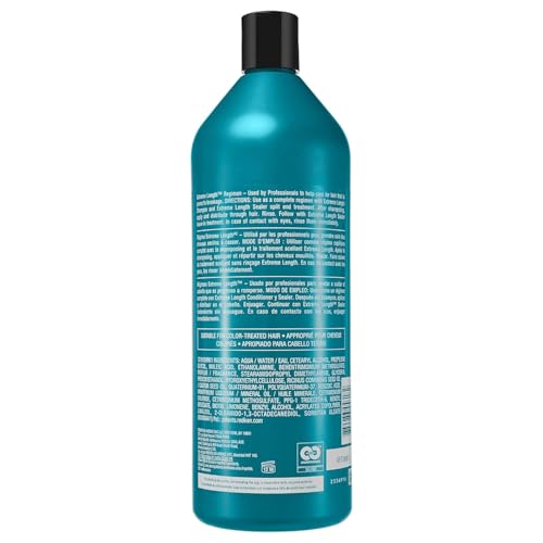 Redken Extreme Length Biotin Conditioner For Longer Hair ? Promotes Healthy Hair Growth, Strengthens & Detangles Damaged Hair, Infused With Biotin & Castor Oil?