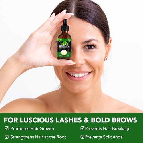Organic Jamaican Black Castor Oil for Hair Growth & Skin Care