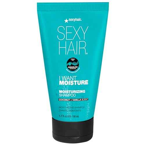 SexyHair I WANT MOISTURE Shampoo/Conditioner | Tames Frizz | Increases Shine by 60% | All Hair Types*