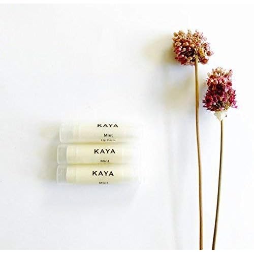 Kaya Mint Natural & Organic - Three Lip Balms
