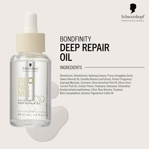 BlondMe Bondfinity Hair Repair Oil for Blonde & Lightened Hair 1.6oz