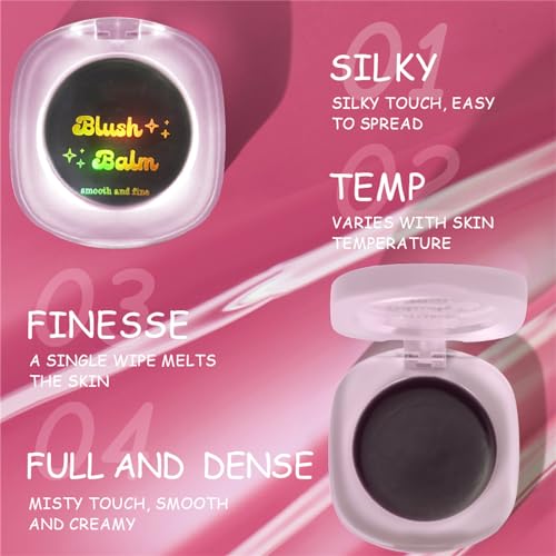 Temperature Changing Blush Powder - Multi-Use Cheek, Eye & Lip Tint