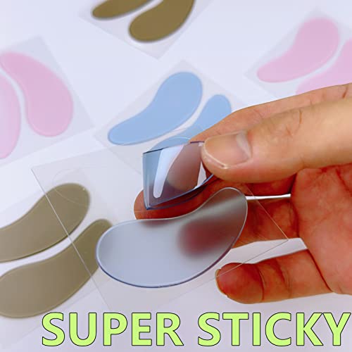 Silicone Under Eye Patches for Lash Extensions - 6 Pair