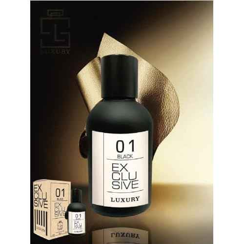 Maison d'Orient Luxury Collection Exclusive 01 Black Eau de Parfum 100 mL - Rich Fruity, Woody and Leather Blend, Timeless Long Lasting Mens Cologne, Evening Luxury Scent