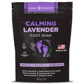 Daily Remedy Calming Lavender Foot Soak 16 oz – Epsom Salt Foot Bath for Tired Feet, Odor & Calluses